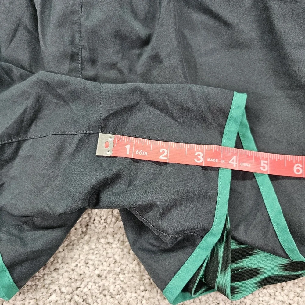 Nike Tempo Gray Teal Shorts with built In Spandex Size‎ Small